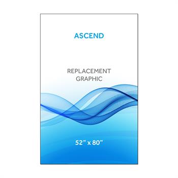 HWAS52RKIT - 52"x80"H Ascend™ Graphic Hardware w/Graphic