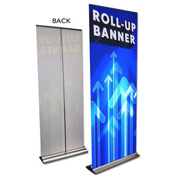 HWBSRU35KIT - Roll-up Banner Stand Kit w/Graphic