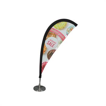 HWFETKIT2 - Economy Table Flag w/2-Sided Graphic Kit