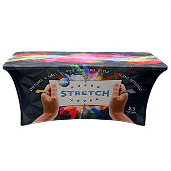 RPCSOY6ESS - SuperStretchCover 6' Economy, Fully Printed 30"H