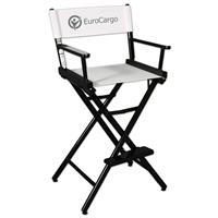 Value Counter(30"H)Director Chair w/XPress 1 Color Printed Canvas