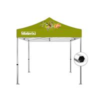 10'x10' Tent Canopy Kit (Hex Frame and Printed canopy top)