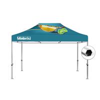 10'x15' Tent Canopy Kit (Hex Frame and Printed canopy top)