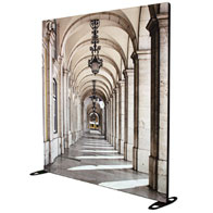 8'x8' Portable Backwall Kit w/2-Sided Graphic