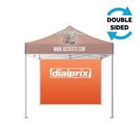 10'x10' Printed Tent Backwall, 2-Sided