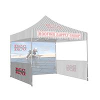 10'x10' Printed Tent Side/Halfwall, 1-Sided