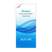 RPQBNELL - Graphic for Large Econo-L Banner Stand