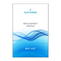 Graphic for 5' Radius Slim Stand™, 1-Sided