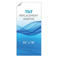 36"x78"H Tilt™ Graphic