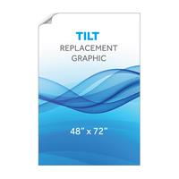 RPQTL4872 - 48"x72"H Tilt™ Graphic